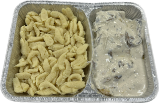 Assiette poulet Spätzle
